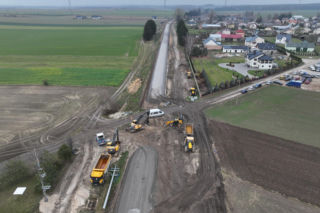 Budowa linii kolejowe Łomża-Śniadowo