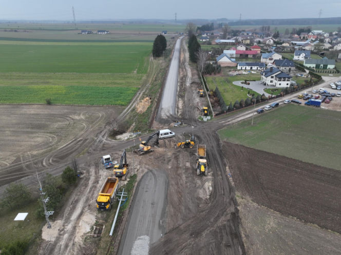 Budowa linii kolejowe Łomża-Śniadowo