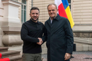 Wczoraj z Donaldem Trumpem, dzisiaj z Donaldem Tuskiem. Premier spotka się z Wołodymyrem Zełenskim