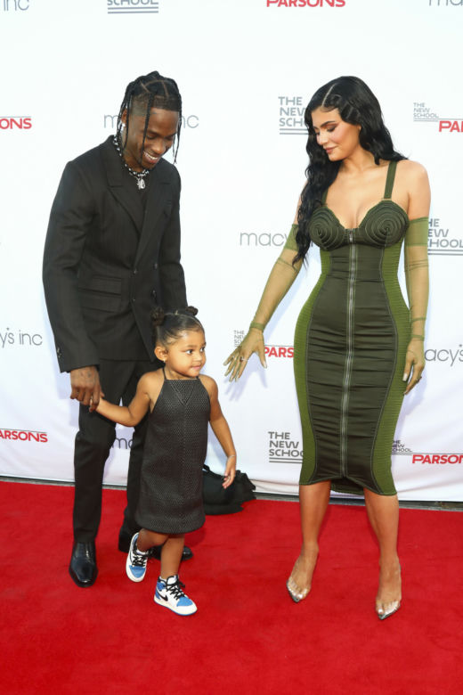 Kylie Jenner, Travis Scott i Stormi Webster