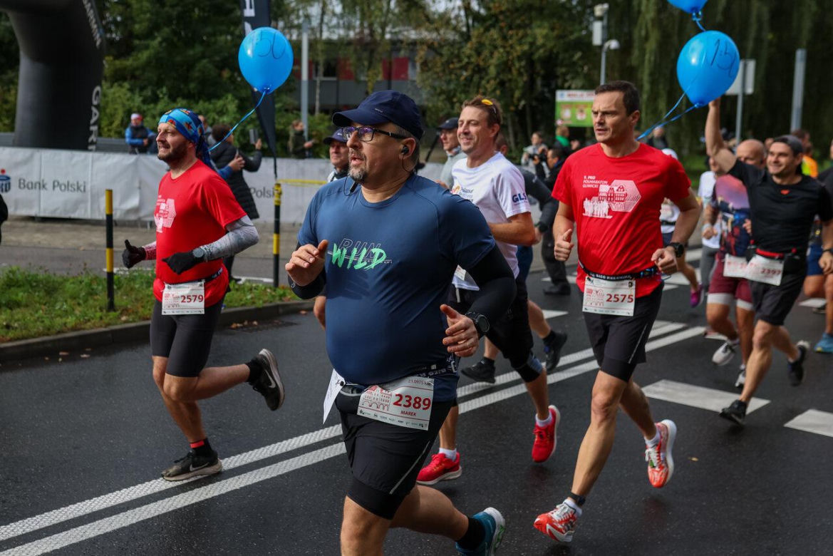 PKO Półmaraton Gliwicki: na starcie było ponad tysiąc biegaczy. Mieszkańcy narzekali