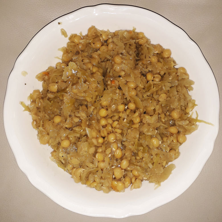 9. Kapusta z grochem