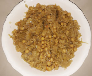 9. Kapusta z grochem