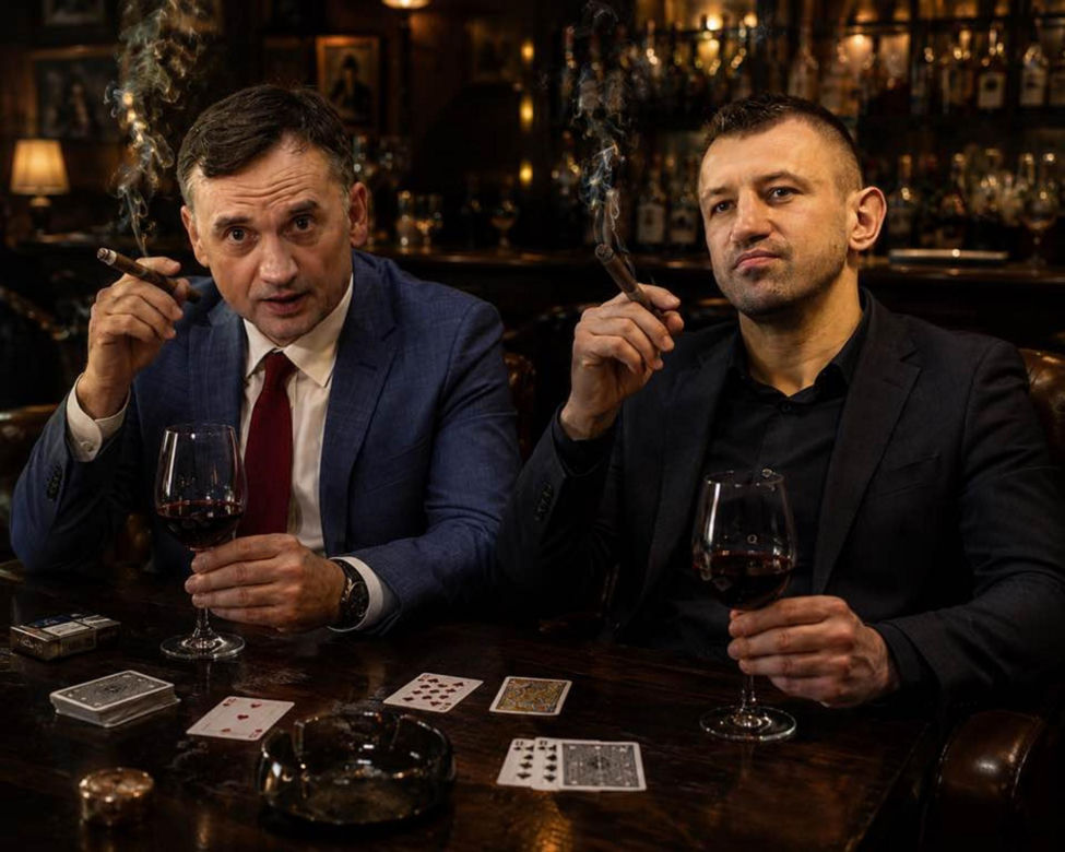 Zbigniew Ziobro i Tomasz Adamek