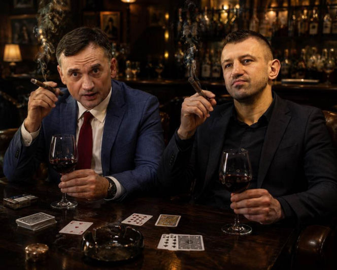 Zbigniew Ziobro i Tomasz Adamek