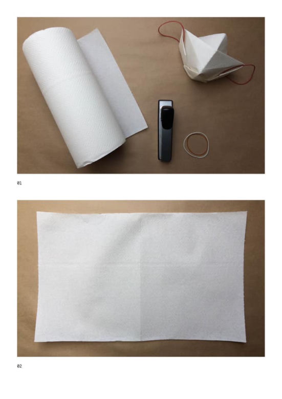 Maseczka ochronna origami - prosta, tania do szybkiego zrobienia w domu