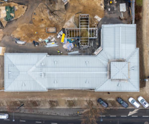 Sinfonia Varsovia w Warszawie podczas budowy