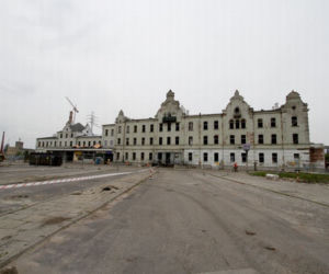 Dworzec Łódź Fabryczna - wyburzanie