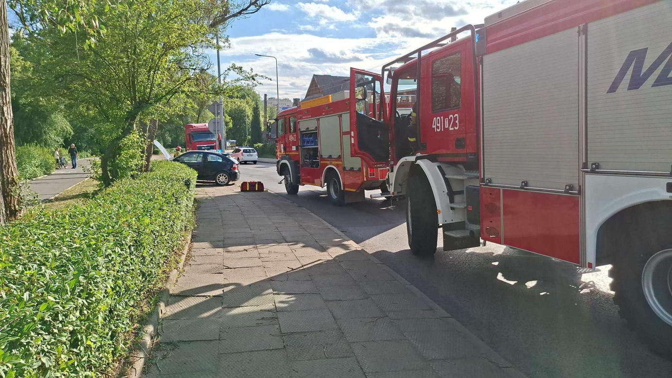 Wypadek na Kaczyńskie w Starachowicach