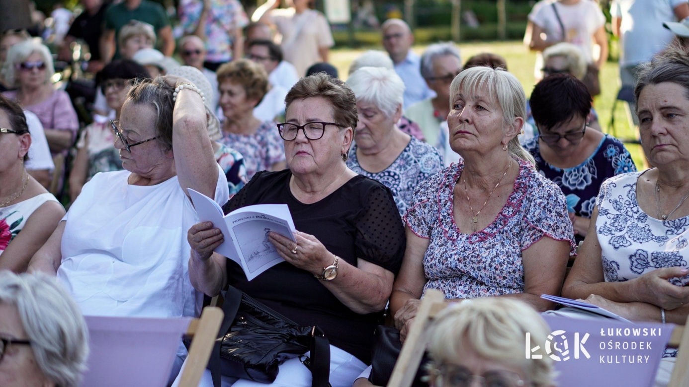 Chętnych do wspólnego śpiewania w Łukowie nie brakowało