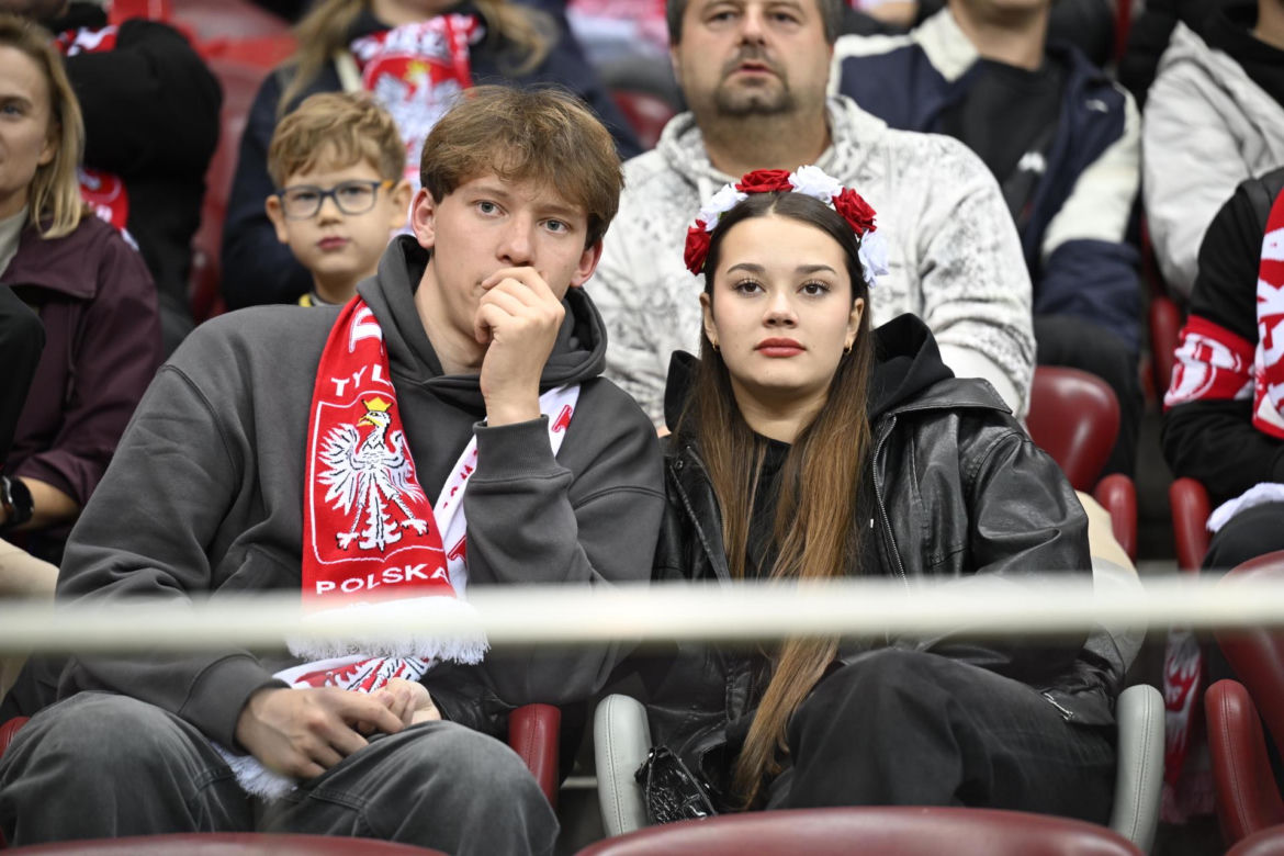 Tłumy kibiców na PGE Narodowym w Warszawie. Polska-Bośnia [ZDJĘCIA]