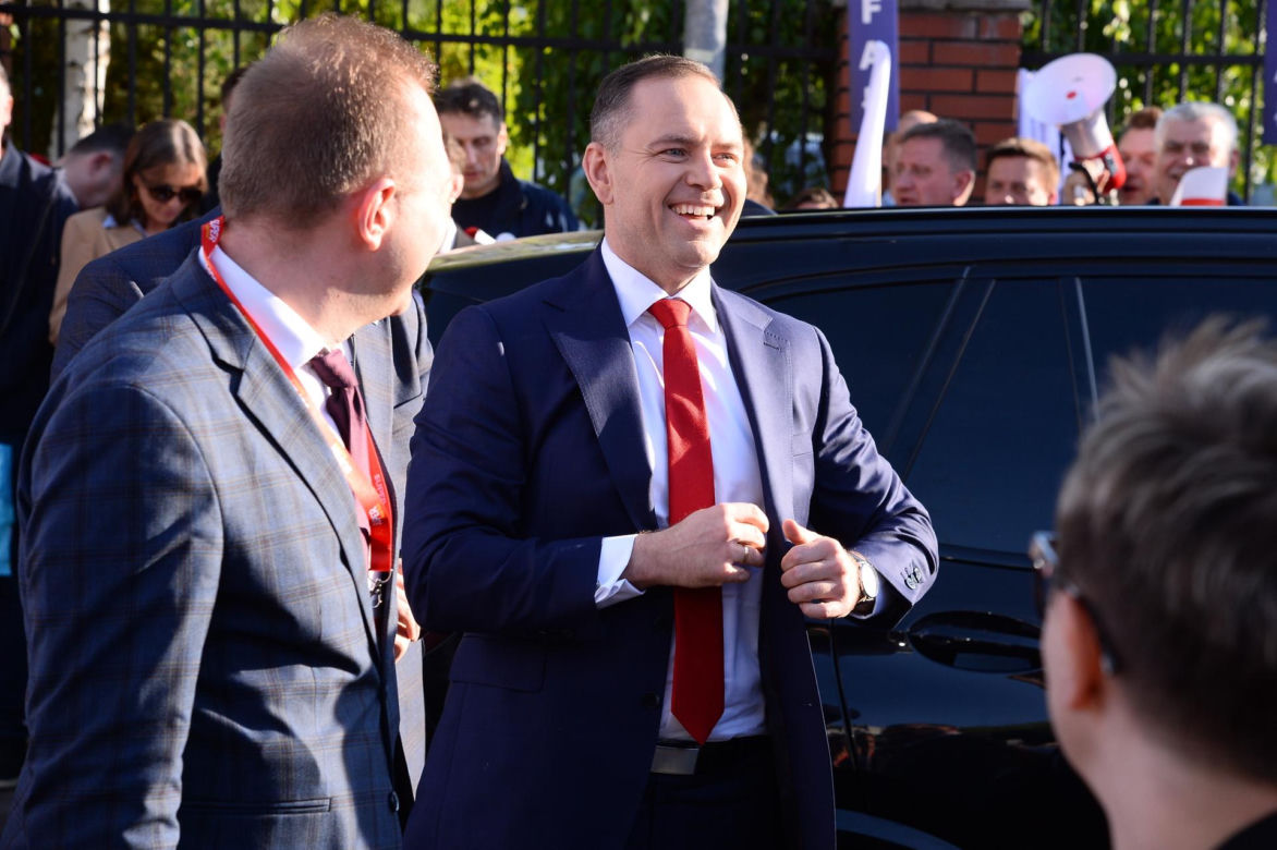 Karol Nawrocki na debacie "SE"