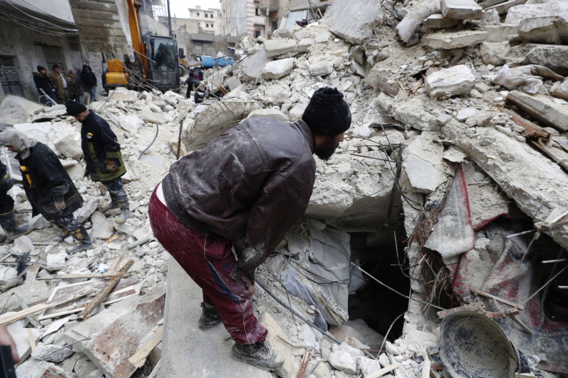 Trzęsienie ziemi w Trucji i Syrii