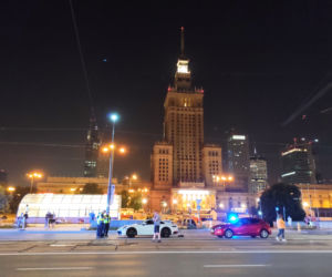 Makabryczny wypadek na Marszałkowskiej w Warszawie	
