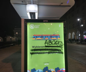 Warszawa zdewastowana po Marszu dla Izy