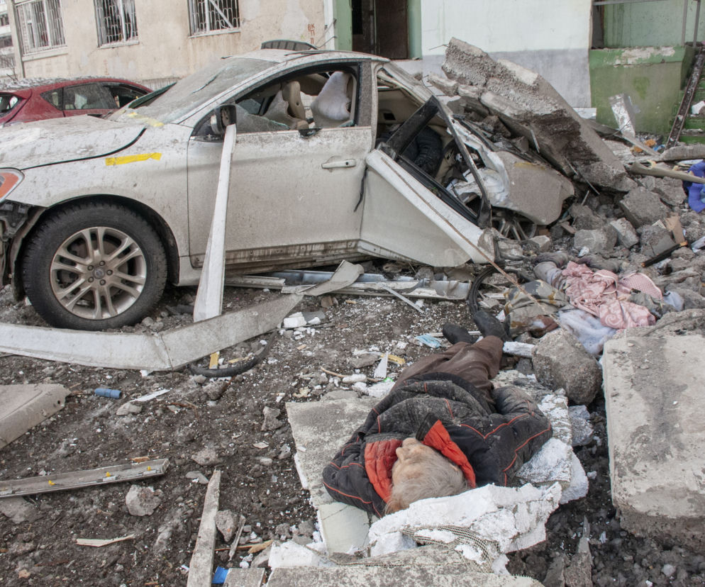 Ukraina. Zbombardowany Charków