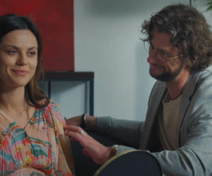 M jak miłość odc. 1896. Kasia (Paulina Lasota), Mariusz (Mateusz Mosiewicz