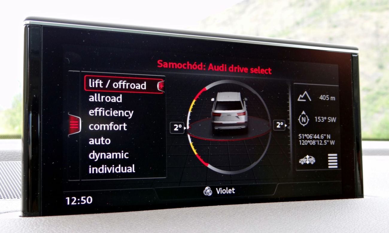 Audi Q7 - test na drogach Kanady