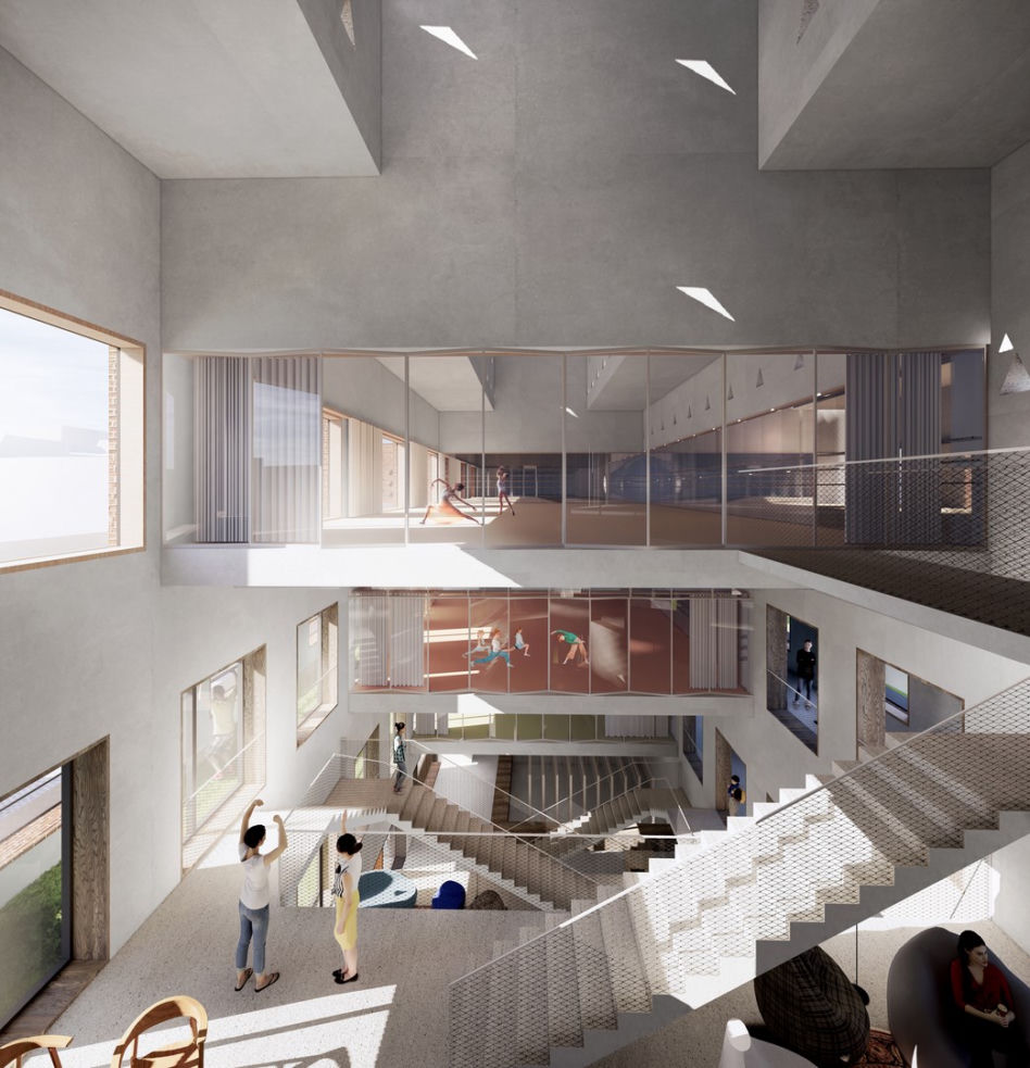 Cztery pomysły na Akademię Muzyczną w Katowicach: SLAS, Konior, MOC i JEMS Architekci