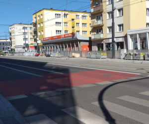 Śluza rowerowa na Sikorskiego