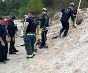 12-latka wchłonięta przez plażę! Dramatyczna akcja ratunkowa