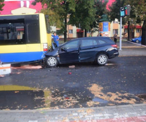 Dramatyczny wypadek w zajezdni autobusowej