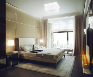 Złota 44 wnętrze apartamentu