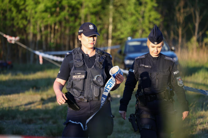 Wielki pożar pod Warszawą. Strażacy walczą z żywiołem