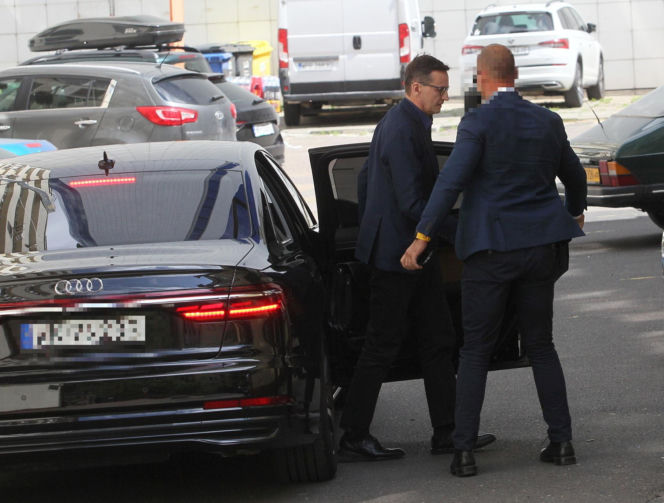 Spotkanie Kaczyńskiego i Morawieckiego