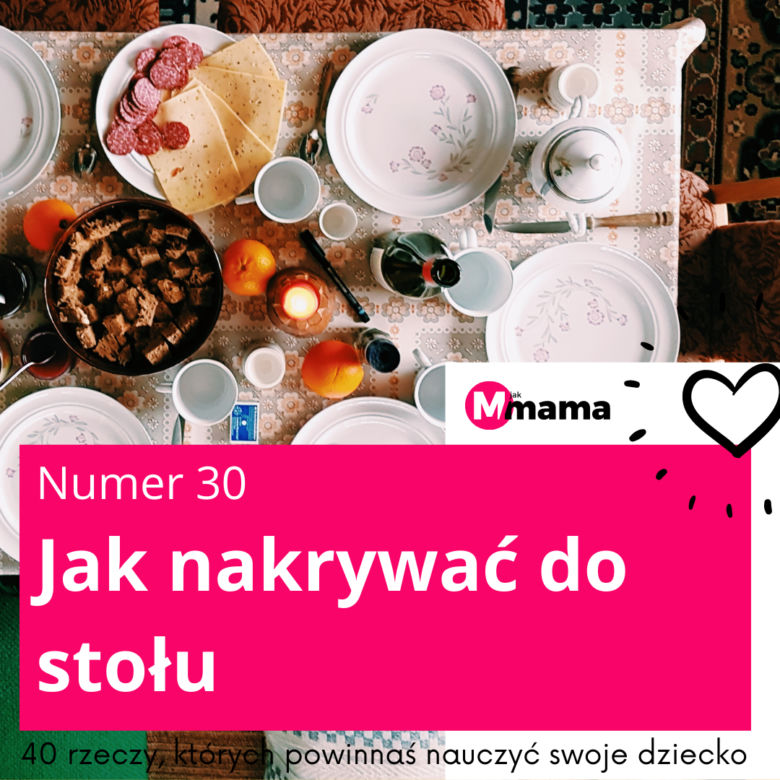 Jak nakrywać do stołu