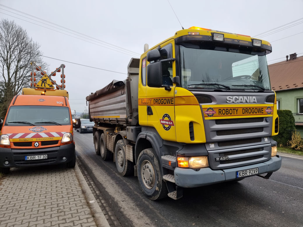 Remont drogi krajowej nr 75