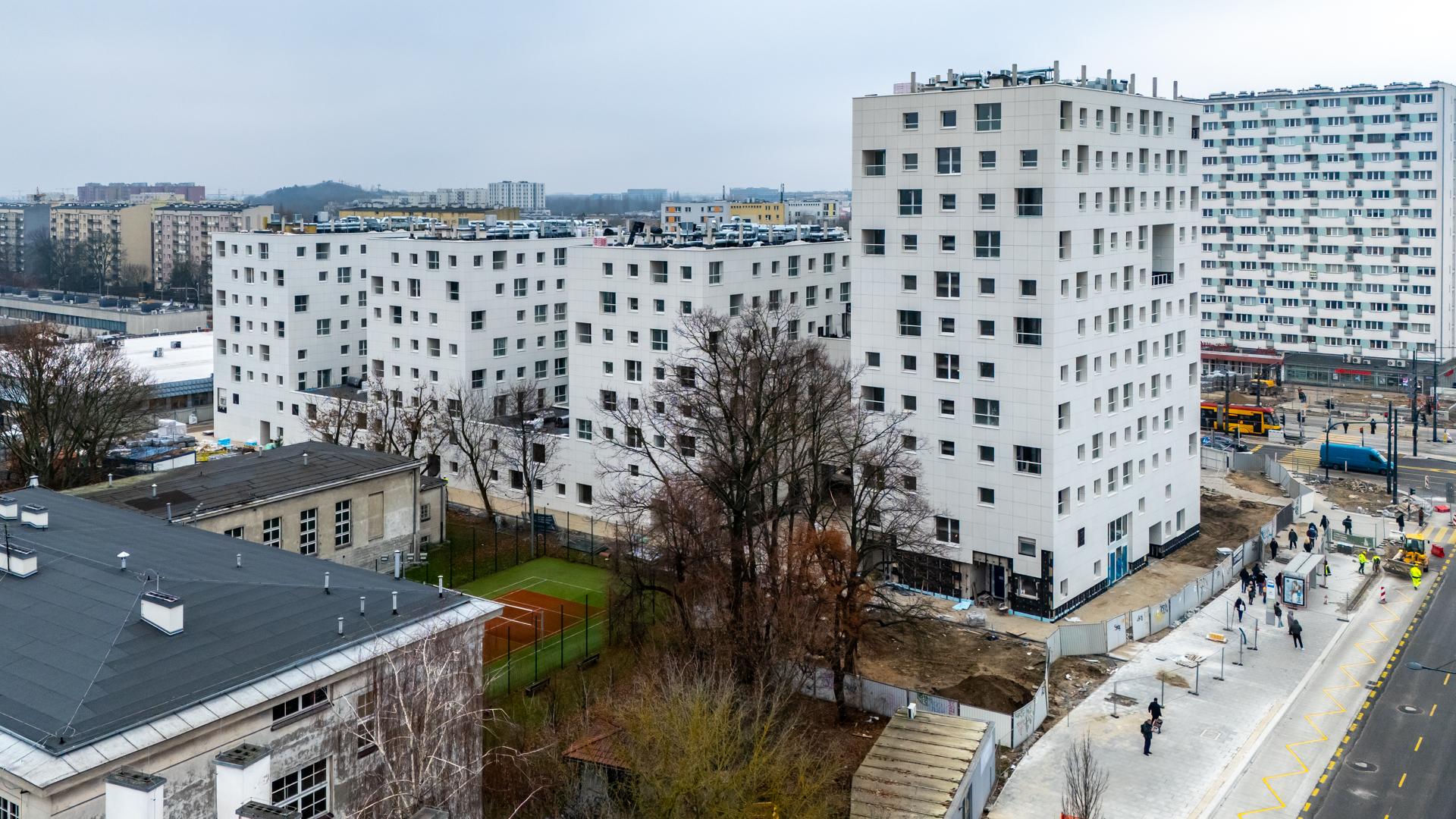 TBS na Ochocie projektu pracowni JEMS Architekci