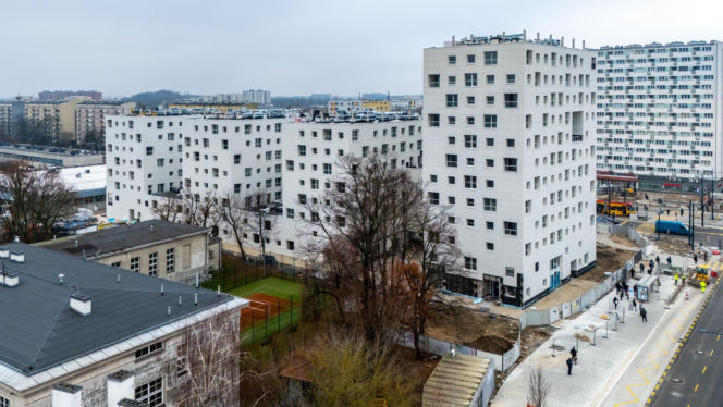 TBS na Ochocie projektu pracowni JEMS Architekci