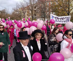 Marsz Różowej Wstążki w Szczecinie