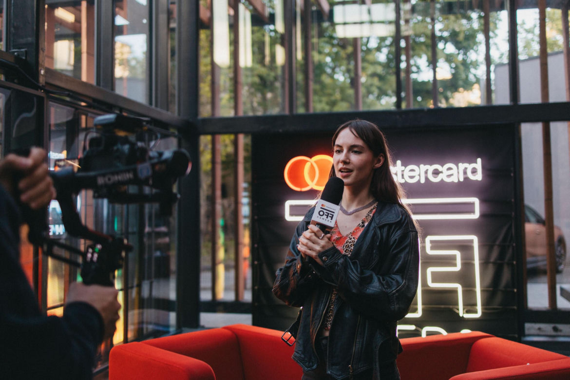 Martyna Byczkowska na Mastercard OFF CAMERA