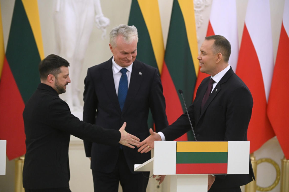 Prezydent RP Karol Nawrocki w Wilnie
