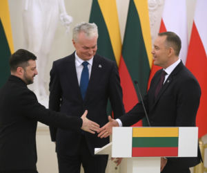 Prezydent RP Karol Nawrocki w Wilnie