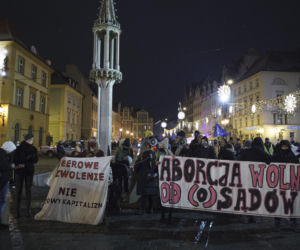 Protest we Wrocławiu