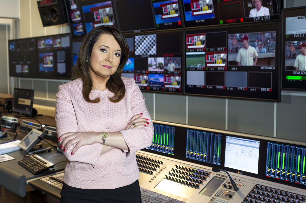 Danuta Holecka w TVP