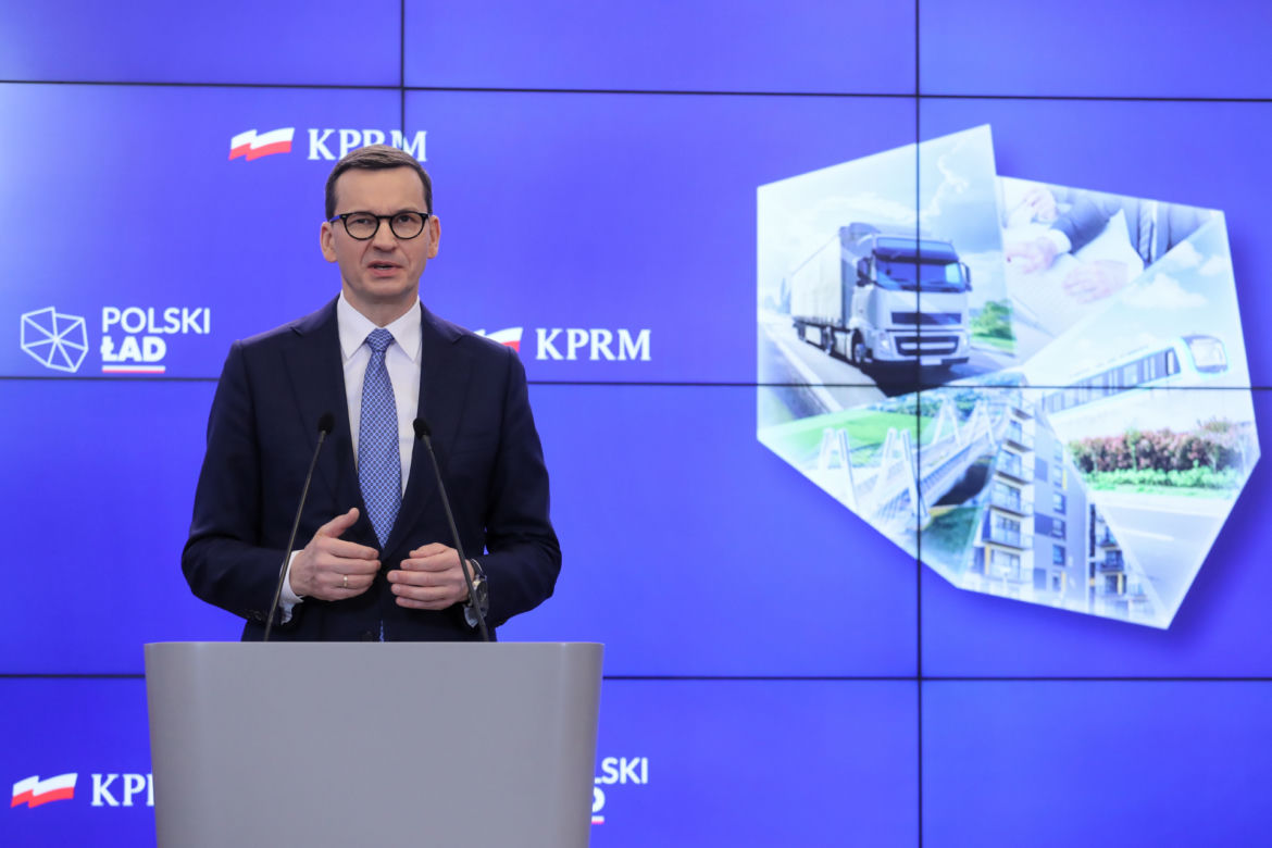 Premier Mateusz Morawiecki przedstawia Program Inwestycji Strategicznych „Polski Ład”