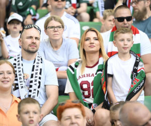 Legia Warszawa - Zagłębie Lubin: Zdjęcia kibiców