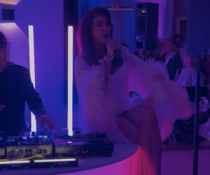 Edyta Górniak tańczyła w szlafroku i kapciach