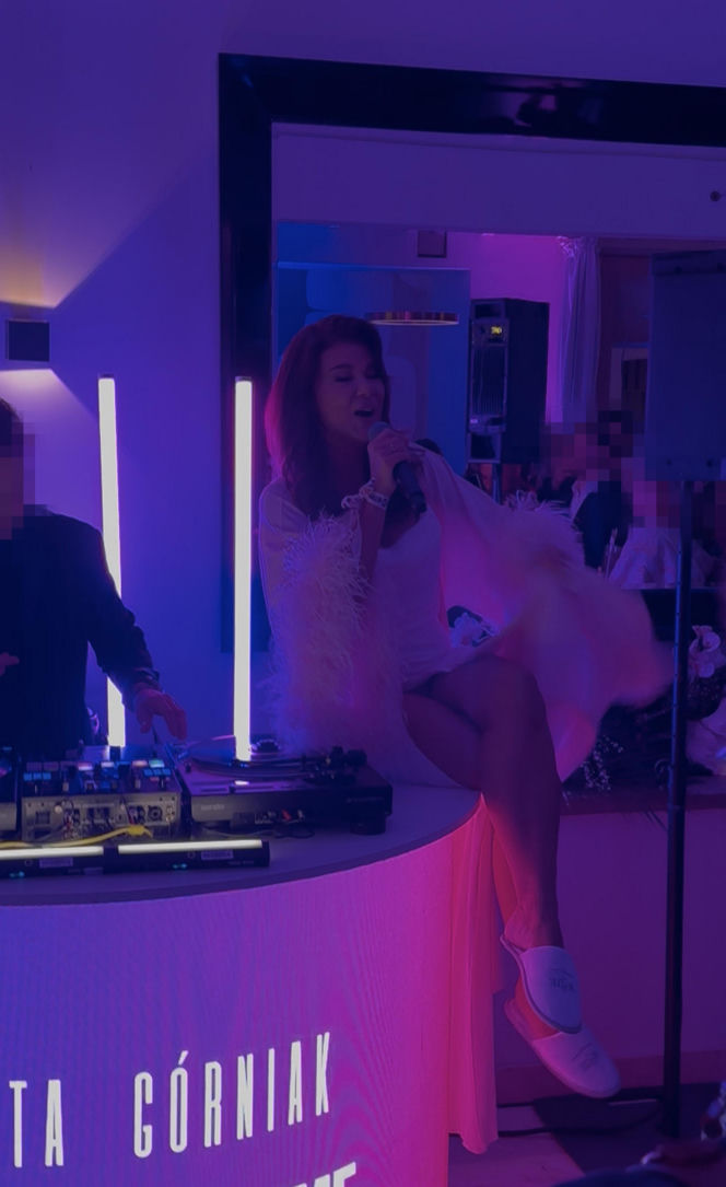 Edyta Górniak tańczyła w szlafroku i kapciach