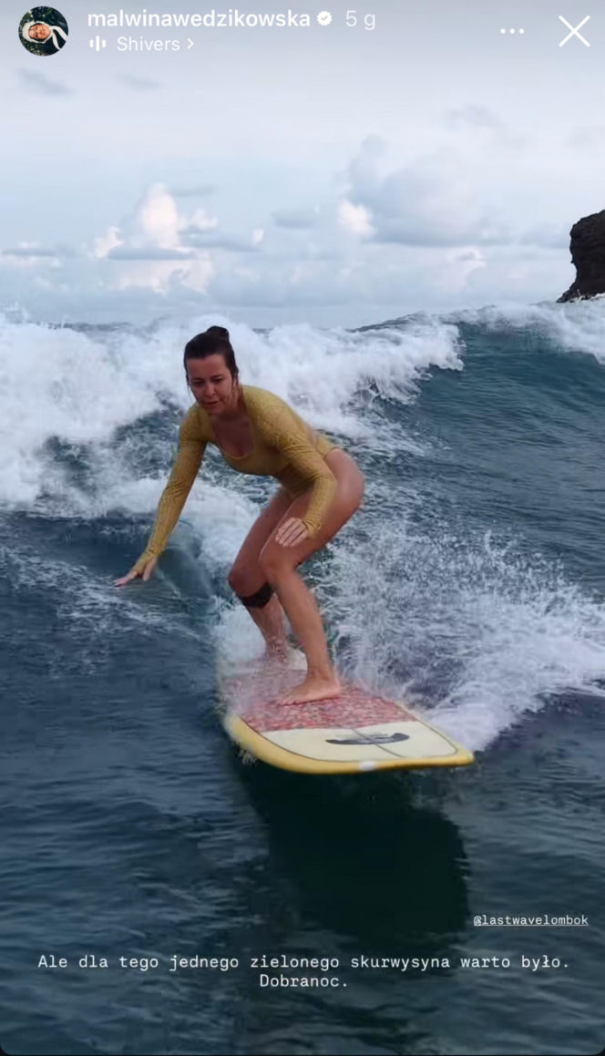 Malwina Wędzikowska miała groźny wypadek