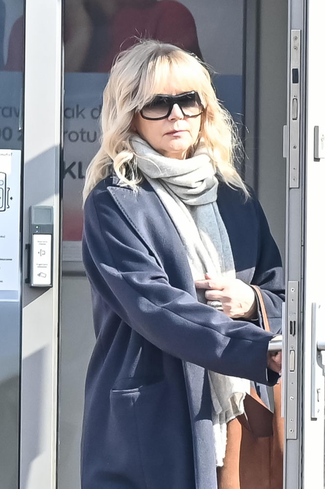 Grażyna Torbicka pruje na czerwonym