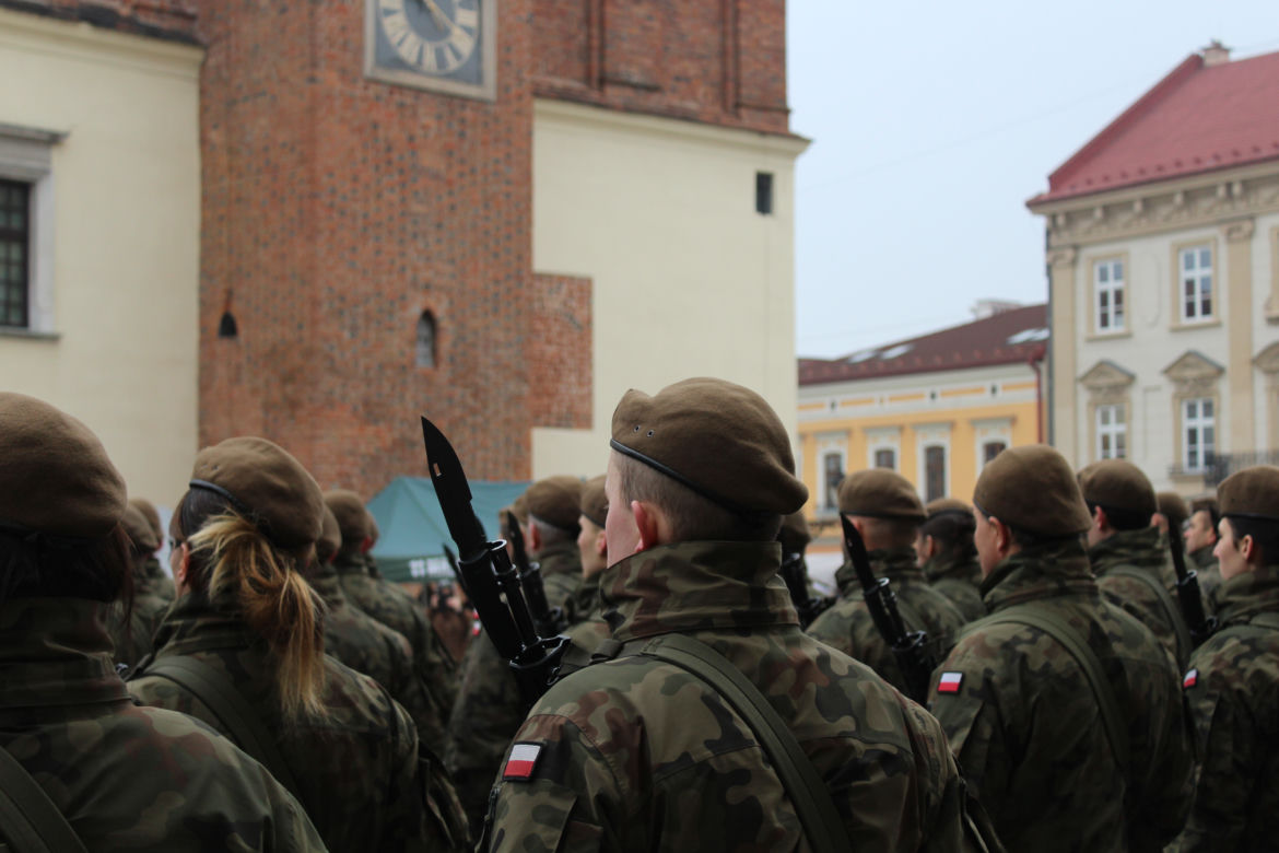 Przysięga wojskowa w Tarnowie