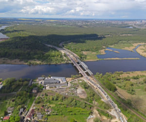 Budowa węzła Granitowa - maj 2021