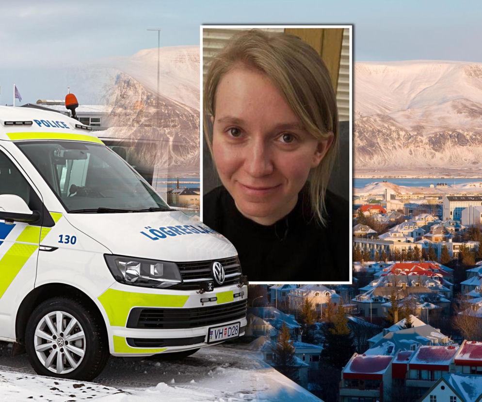 Polka zaginiona na Islandii