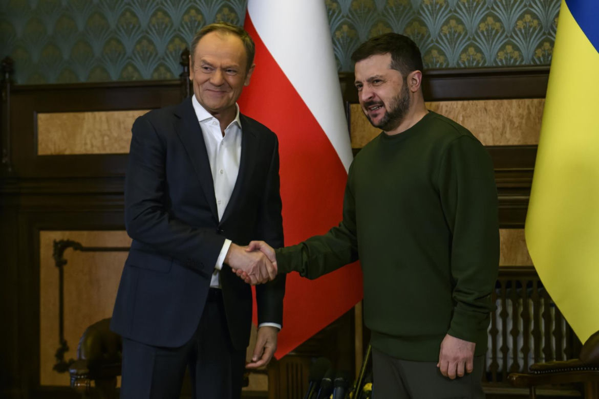 Premier Donald Tusk spotkał się w Kijowie z prezydentem Wołodymyrem Zełenskim