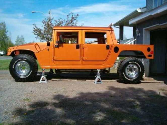 stary ford f-150 zamieniony w hummer-a h1